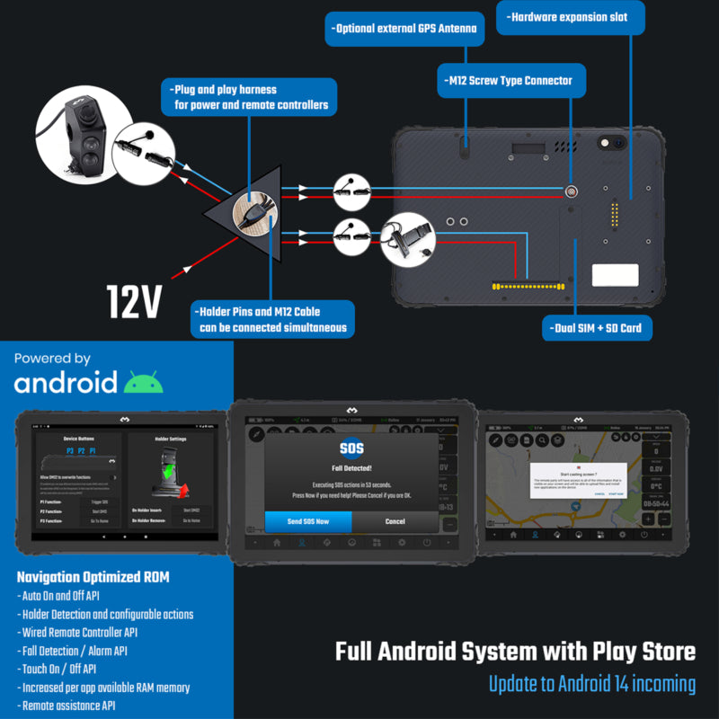 DMD-T865X Nav Tab (8″)